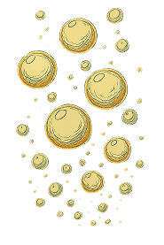 Bubbles left