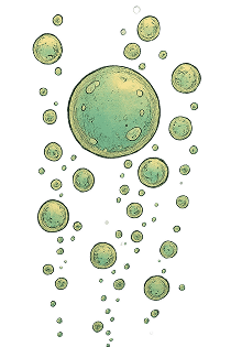 Bubbles right